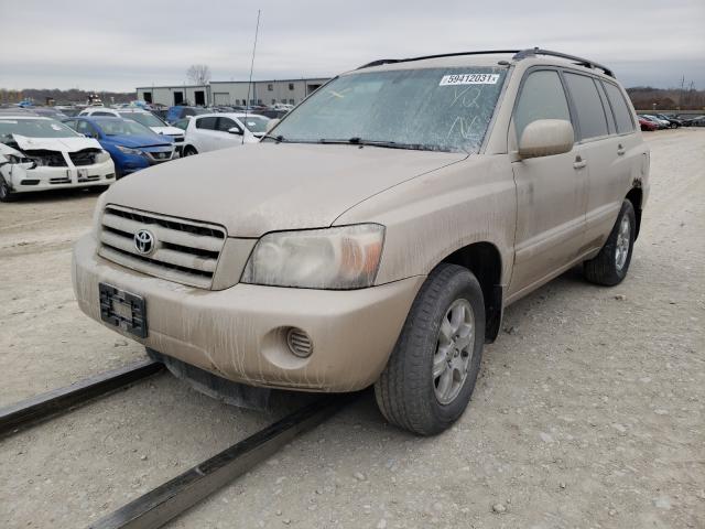 Photo 2 from auction – 2004 TOYOTA HIGHLANDER with VIN JTEDP21A340041143