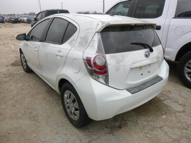 Photo 3 from auction – 2014 TOYOTA PRIUS C with VIN JTDKDTB3XE1573172