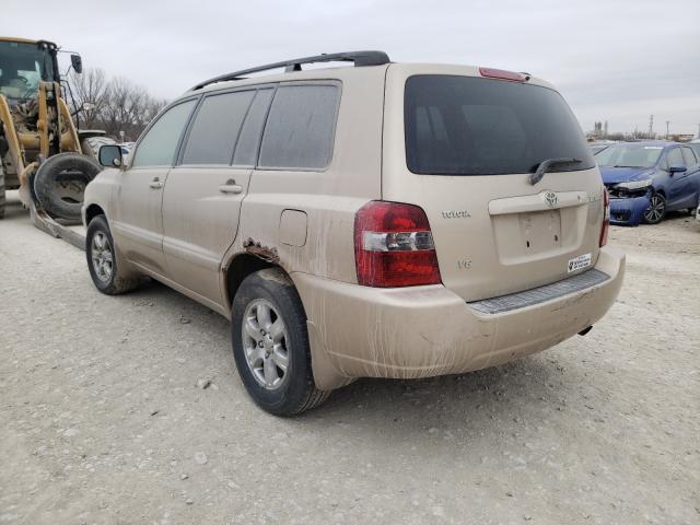 Photo 3 from auction – 2004 TOYOTA HIGHLANDER with VIN JTEDP21A340041143