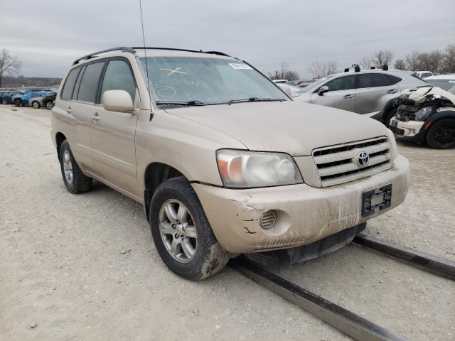TOYOTA HIGHLANDER 2004 with VIN JTEDP21A340041143 - Photo from auction