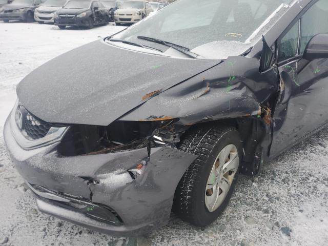 Photo 9 from auction – 2015 HONDA CIVIC LX with VIN 2HGFB2E49FH014108