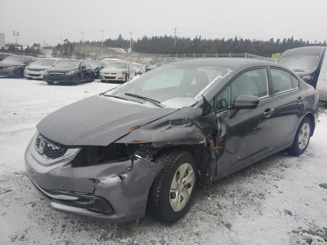 Photo 2 from auction – 2015 HONDA CIVIC LX with VIN 2HGFB2E49FH014108