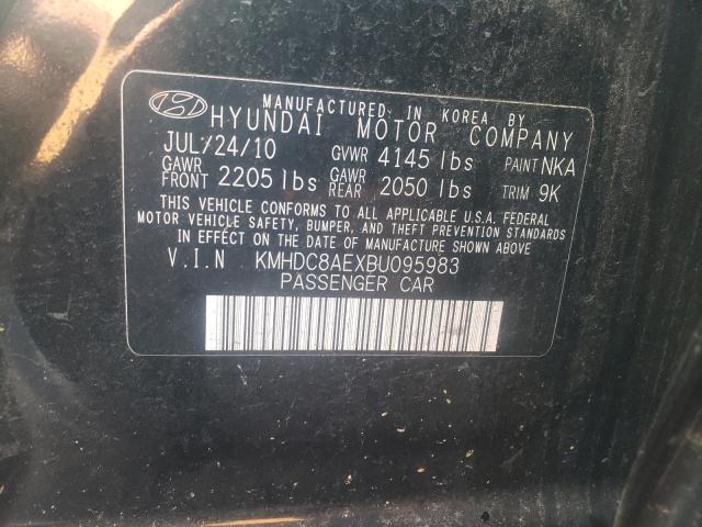 Photo 10 from auction – 2011 HYUNDAI ELANTRA TO with VIN KMHDC8AEXBU095983