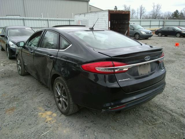 Photo 3 from auction – 2017 FORD FUSION SE with VIN 3FA6P0LU9HR300481