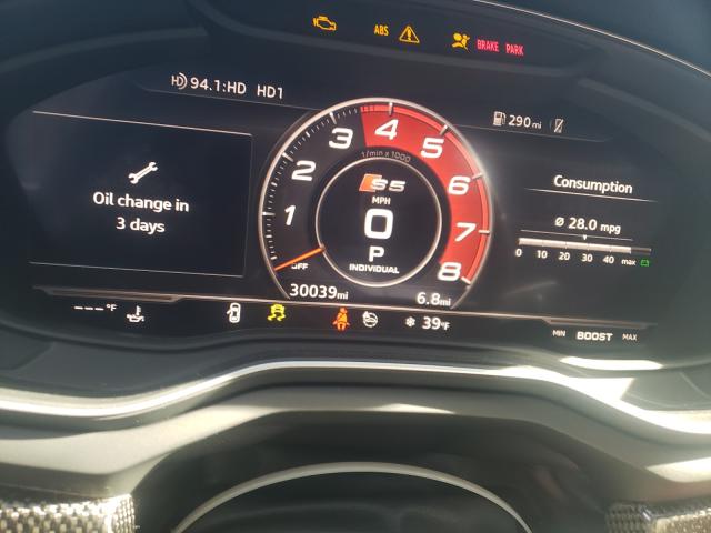 Photo 8 from auction – 2018 AUDI S5 PREMIUM with VIN WAUB4CF52JA031843