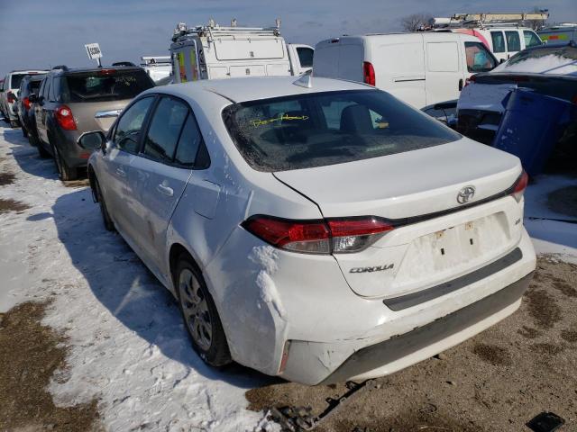 Photo 3 from auction – 2020 TOYOTA COROLLA LE with VIN 5YFEPRAE1LP063764