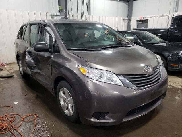 TOYOTA SIENNA 2017 with VIN 5TDZZ3DCXHS802762 - Photo from auction