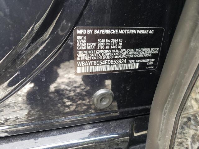 Photo 10 from auction – 2014 BMW 750LI XDRI with VIN WBAYF8C54ED653824