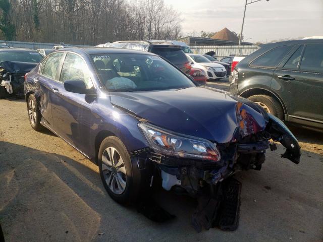 HONDA ACCORD LX 2013 with VIN 1HGCR2F34DA280779 - Photo from auction