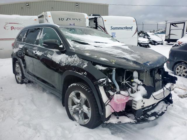 TOYOTA HIGHLANDER 2019 with VIN 5TDDZRFH4KS726954 - Photo from auction
