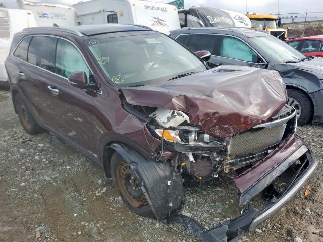 KIA SORENTO EX 2018 with VIN 5XYPHDA55JG381879 - Photo from auction