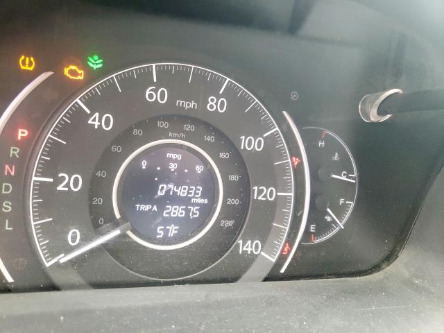 Photo 8 from auction – 2015 HONDA CR-V LX with VIN 2HKRM4H31FH704298