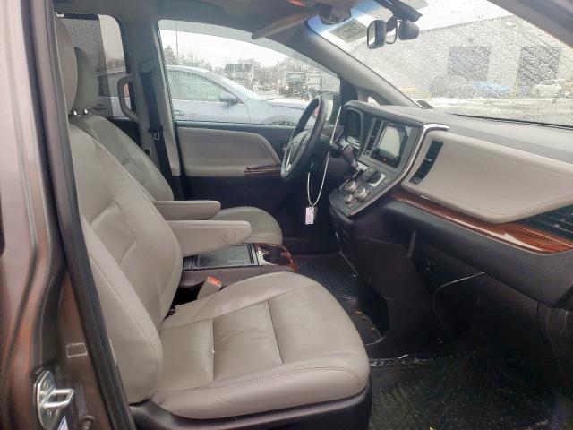 Photo 5 from auction – 2017 TOYOTA SIENNA XLE with VIN 5TDDZ3DC4HS154958