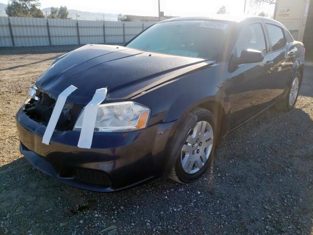 Photo 2 from auction – 2014 DODGE AVENGER SE with VIN 1C3CDZAB0EN199345