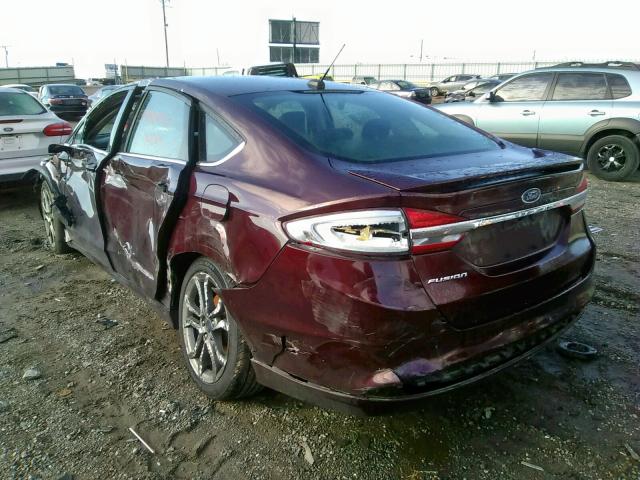 Photo 3 from auction – 2017 FORD FUSION S with VIN 3FA6P0G72HR198963