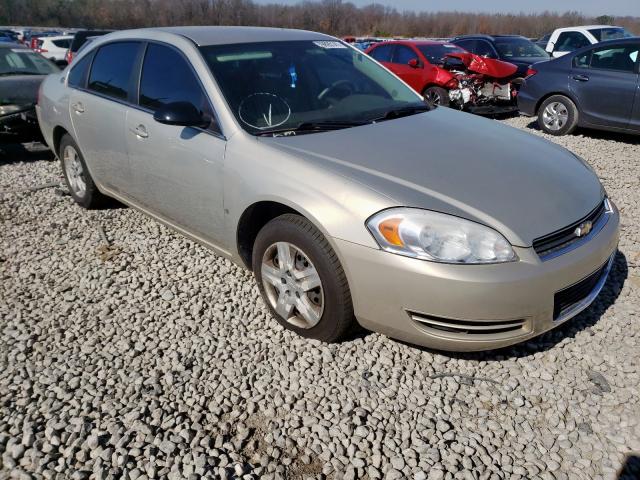 CHEVROLET IMPALA LS 2008 with VIN 2G1WB58K281280360 - Photo from auction