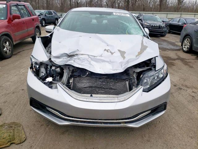 Photo 9 from auction – 2014 HONDA CIVIC LX with VIN 2HGFB2F54EH546680
