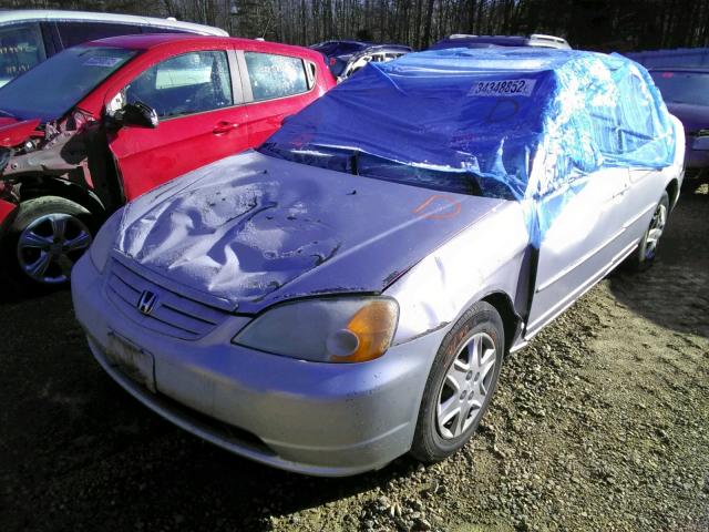 Photo 2 from auction – 2003 HONDA CIVIC LX with VIN 1HGES16573L025667