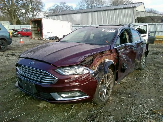 Photo 2 from auction – 2017 FORD FUSION S with VIN 3FA6P0G72HR198963