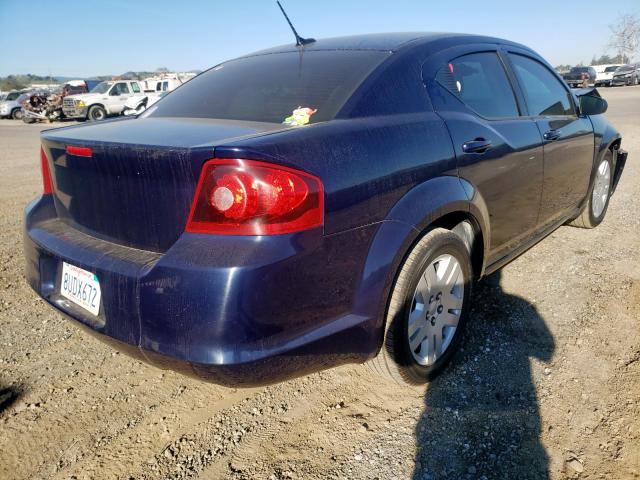Photo 4 from auction – 2014 DODGE AVENGER SE with VIN 1C3CDZAB0EN199345