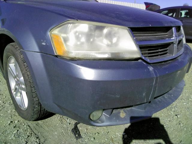 Photo 9 from auction – 2009 DODGE AVENGER SX with VIN 1B3LC56B69N519131