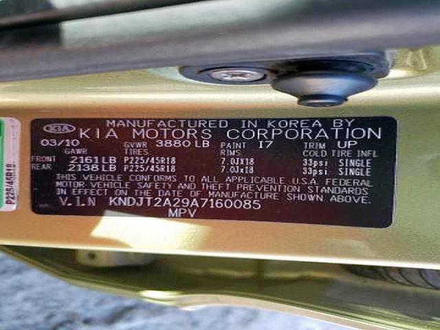 Photo 10 from auction – 2010 KIA SOUL + with VIN KNDJT2A29A7160085