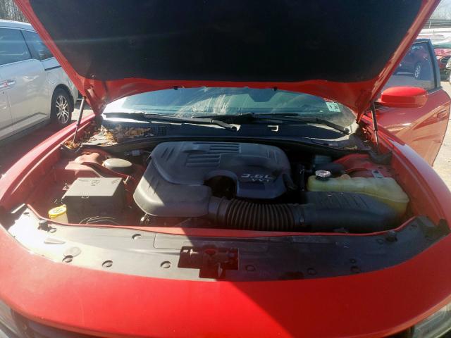 Photo 7 from auction – 2015 DODGE CHARGER SX with VIN 2C3CDXHG2FH852273