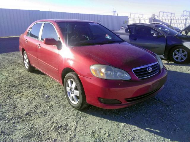 TOYOTA COROLLA LE 2006 with VIN 2T1BR32E26C586014 - Photo from auction
