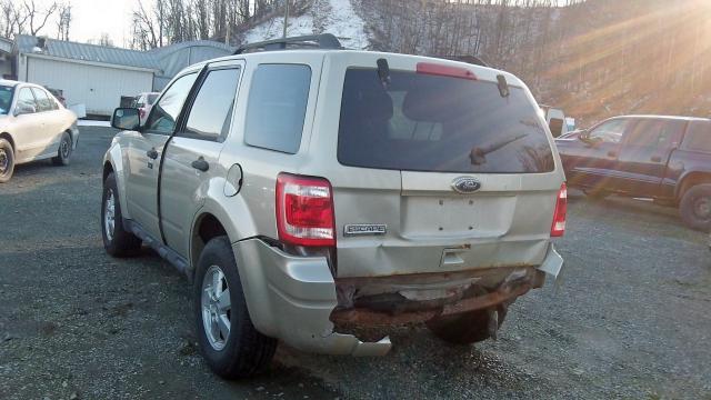 Photo 3 from auction – 2010 FORD ESCAPE XLT with VIN 1FMCU0D73AKD40947
