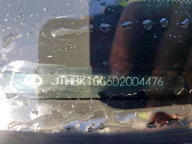 Photo 9 from auction – 2013 LEXUS ES 350 with VIN JTHBK1GG6D2004476