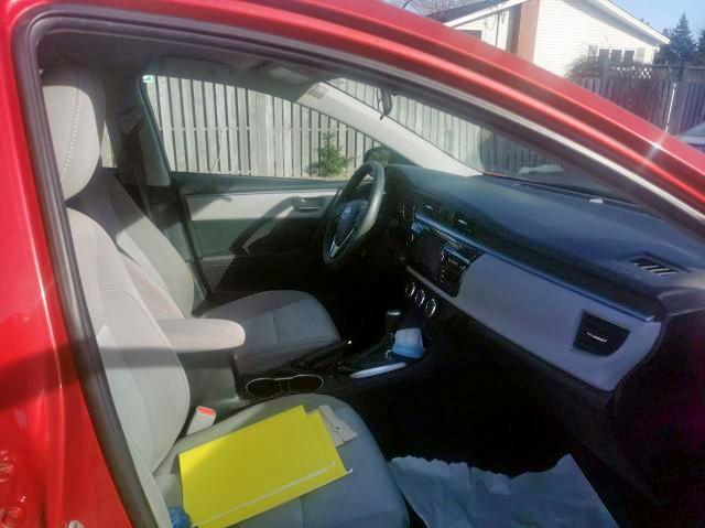 Photo 5 from auction – 2015 TOYOTA COROLLA L with VIN 2T1BURHE0FC473753