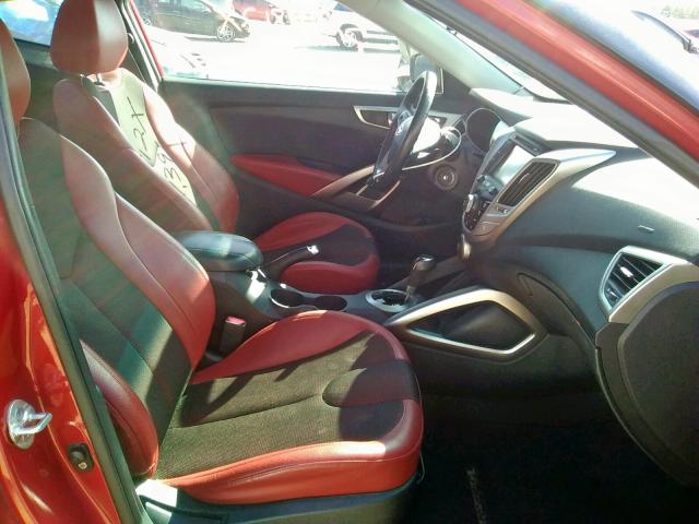 Photo 5 from auction – 2012 HYUNDAI VELOSTER with VIN KMHTC6AD9CU055726