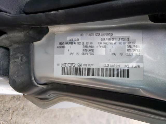Photo 9 from auction – 2007 MAZDA RX8 with VIN JM1FE173370211284