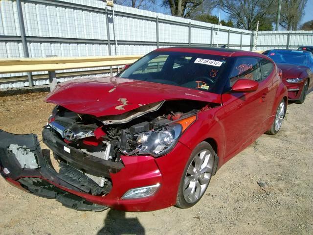 Photo 2 from auction – 2012 HYUNDAI VELOSTER with VIN KMHTC6AD9CU055726