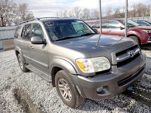 TOYOTA SEQUOIA SR 2005 with VIN 5TDBT44AX5S254815 - Photo from auction