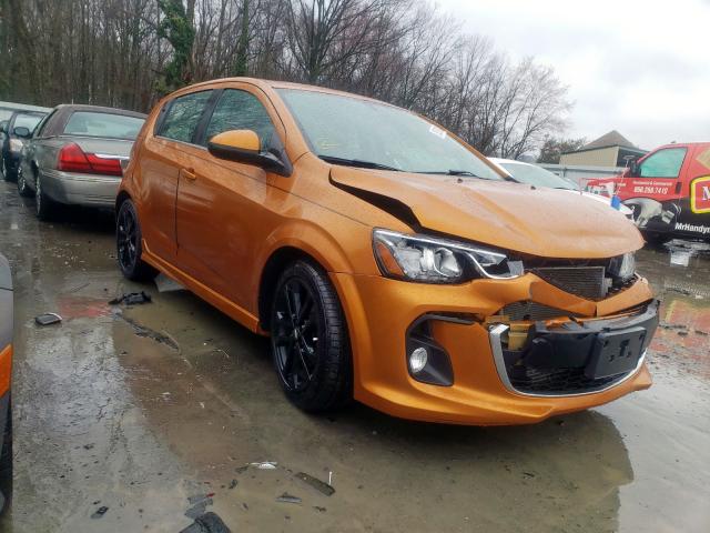 CHEVROLET SONIC PREM 2017 with VIN 1G1JF6SB7H4131105 - Photo from auction