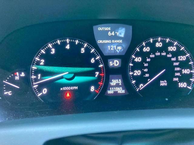 Photo 8 from auction – 2008 LEXUS LS 460 with VIN JTHBL46F885064805