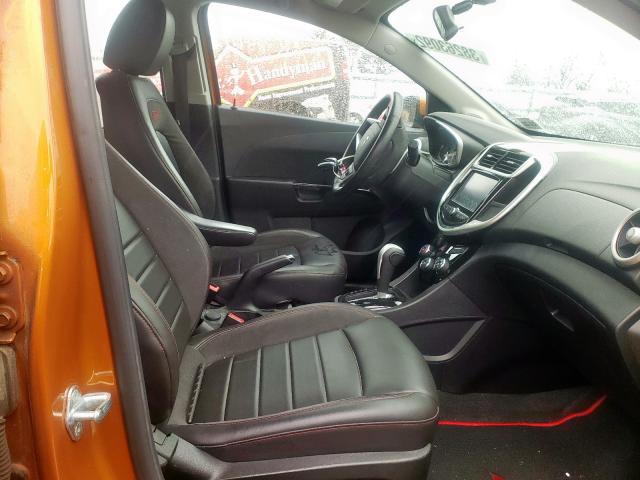 Photo 5 from auction – 2017 CHEVROLET SONIC PREM with VIN 1G1JF6SB7H4131105