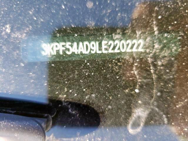 Photo 9 from auction – 2020 KIA FORTE EX with VIN 3KPF54AD9LE220222