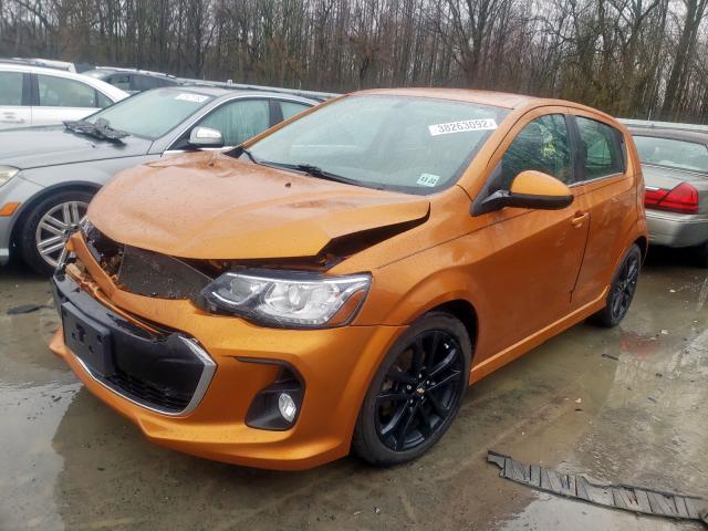 Photo 2 from auction – 2017 CHEVROLET SONIC PREM with VIN 1G1JF6SB7H4131105