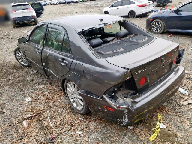 Photo 3 from auction – 2003 LEXUS IS 300 with VIN JTHBD192130074425