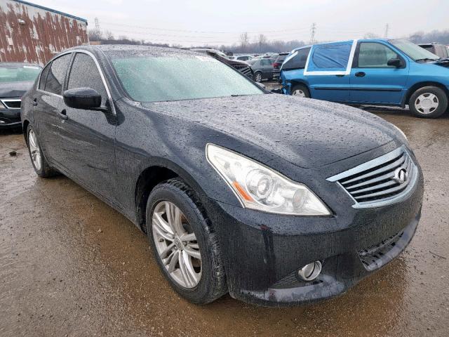 INFINITI G37 2012 with VIN JN1CV6ARXCM673750 - Photo from auction