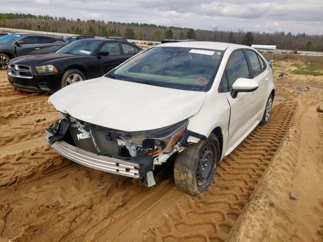 Photo 2 from auction – 2020 TOYOTA COROLLA LE with VIN JTDEPRAE7LJ074319
