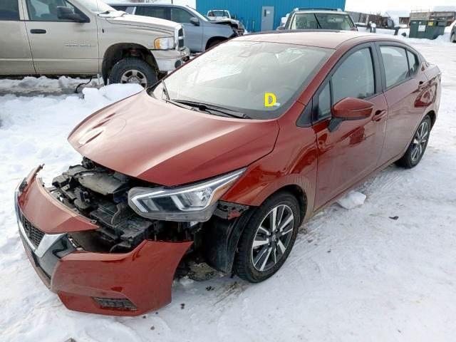 Photo 2 from auction – 2021 NISSAN VERSA SV with VIN 3N1CN8EV2ML882138