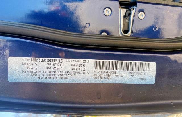Photo 10 from auction – 2013 DODGE CHARGER SX with VIN 2C3CDXHG4DH577096