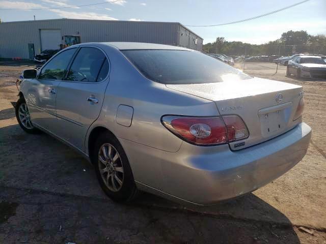 Photo 3 from auction – 2004 LEXUS ES 330 with VIN JTHBA30G240003295