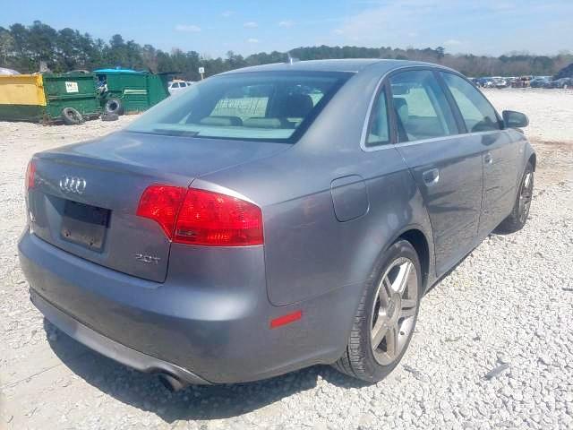 Photo 4 from auction – 2008 AUDI A4 2.0T with VIN WAUAF78E18A014598