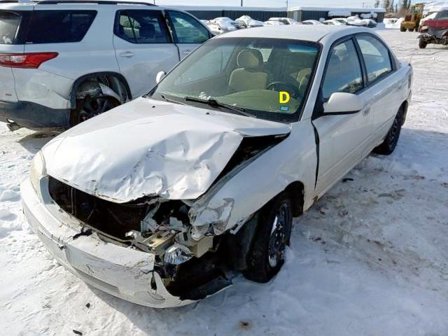 Photo 2 from auction – 2002 KIA SPECTRA BA with VIN KNAFB121125190524