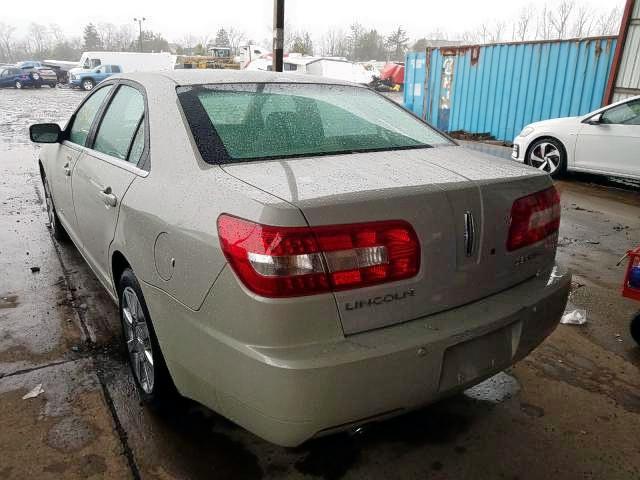 Photo 3 from auction – 2006 LINCOLN ZEPHYR with VIN 3LNHM26136R647368
