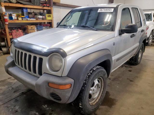 Photo 2 from auction – 2004 JEEP LIBERTY SP with VIN 1J4GL48K74W312834